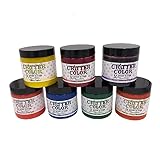 Critter Color Rainbow Bundle – 7-Color Temporary Dog Fur Dye (7 × 4.8 oz) by Warren London | Non-Toxic, Washable, Apply-&-Dry Pet Hair Color | Save 25% vs. Individual Jars | Made in USA