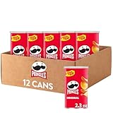 Pringles Original Grab and Go Pack, 2.36 Ounce (Pack of 12)