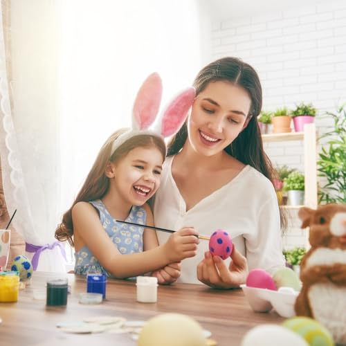 CNMTCCO Paint Brushes 20 PCS Nylon Hair Paint Brushes Set for Acrylic Oil Watercolor Gouache Painting Face Paint Brushes for Children and Adults (Black) - Image 4