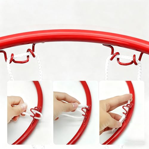 image for UyuECCL Kids Basketball Hoop, Dream Travel Basketball Rim Goal Wall Mo