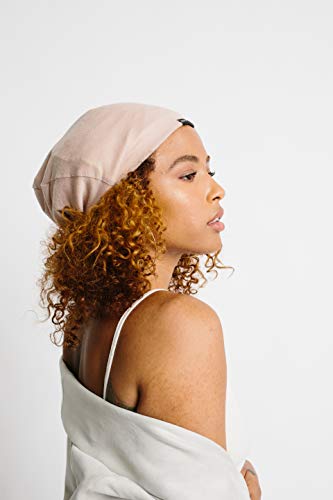 Grace Eleyae Ge Sleep Cap | Slap Silky Sleeping Stylish Beanie Hat Premium Quality Head Cover For Curly Hair Women Soft & Smooth Sleep Caps (Walnut) #TOP6
