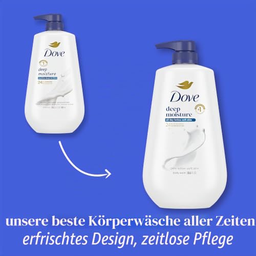 Dove Deep Moisture Body Wash Pump, 34 Ounce by Dove – Ansicht 4