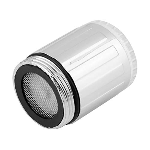 Hihey LED ışıklı musluk, mikro şekilli otomatik renkler, musluk başlığı, banyo, mutfak, LED mutfak armatürü, duş armatürü