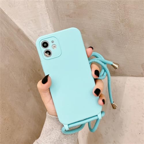 Cordon tour de cou pour iPhone 11 Pro Max, la coque silicone idéale en voyage