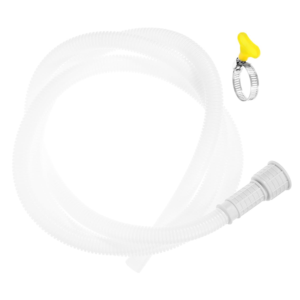 Gatuida 3 Pezzi Tubo Scarico per Condizionatore Flessibile e Resistente e Elettrodomestici Interface Corrugata per Uso Semi e Multi