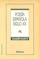 Poesia espanola siglo XX (Coleccion Perspectivas) 843501424X Book Cover