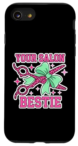 Your Salon Bestie �w�A�X�^�C���X�g �r���[�e�B�[�T���� �w�A�X�^�C���X�g �X�}�z�P�[�X iPhone SE (2020) / 7 / 8 �p