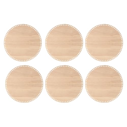 Fond de panier au crochet en bois pour réparer et rigidifier vos paniers DIY