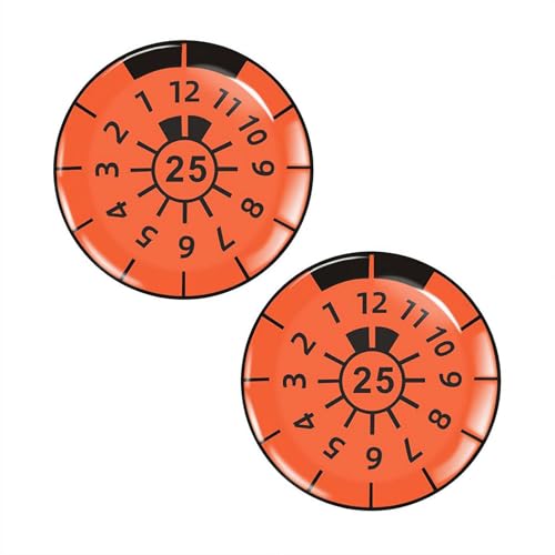 Gel License Plate Stickers Domed Inspection Stickers German Styles Easy