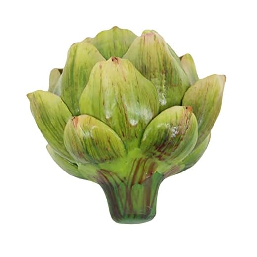 HOMSFOU 1 Pieza De Alcachofa Artificial Adornos para Casa De Frutas Alcachofas De Imitación Decoración De Frutas Falsas Frutas Verduras Juguetes Frutas Falsas Juguete Verde
