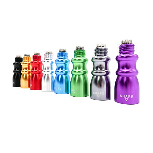 Fullgaden Upgraded Version 3 In 1 Snooker Billard Pool Cue Tip Tool, Repair Stick Accessories Scuffer/Shaper/Aerator, Red #TOP4