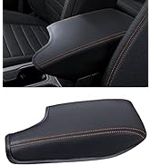 Sinvanho Center Console Armrest Cover for Subaru 2018-2023 Crosstrek and 2017-2023 Impreza, PU Le...