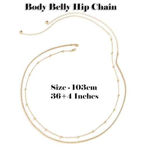 Image of VAMA FASHIONS Sexy Stone Hip Belly Chain Saree Waist belt karddhani vaddanam Bikni Kamarbandh Body Kamarchain Kamarband for women Girls