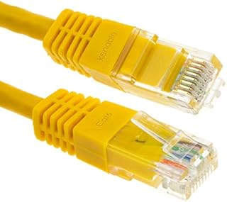 Ethernet kabel sieciowy CAT6 Gigabit RJ45 miedziany Internet kabel krosowy kabel połączeniowy fioletowy 0,5 m [0,5 m/0,5 m]