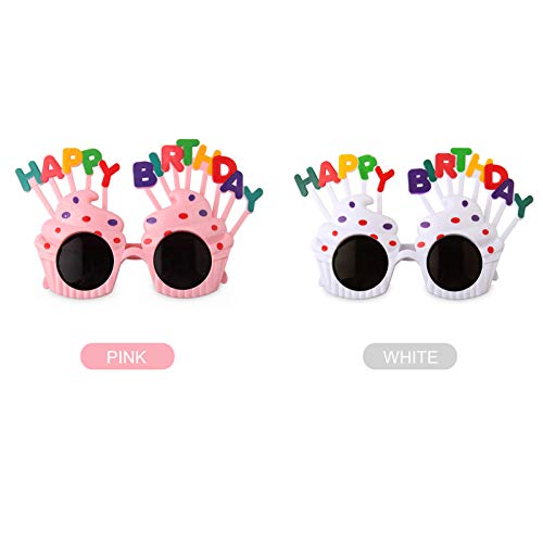 Mini óculos de festa de aniversário,Funien Mini decoração de óculos de festa de aniversário Moldura