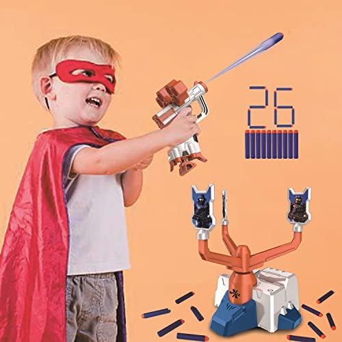 koolbitz Kids Foam Darts Gun Premium shooting moving target Game foam dart blaster Guns Toy 26 X Universal Dart Firm and Safe Compatible Bullet Accessories for Children