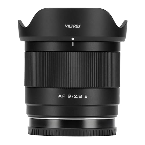 Viltrox AF 9MM F2.8 Air APS-C STM Wide-Angle Lens, Auto Focus Prime Lens for E-Mount Camera ZV-E10 FX30 A6100 A6400 A6700 ZV-E10II FX3 A7SIII A7III