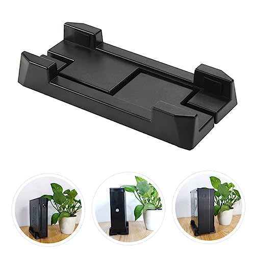 Soporte ajustable para CPU jojofuny, 2 piezas, para chasis de computadora, rango de altura estable, deslizable para distintos anchos, fácil de usar y soporte para chasis miniatura 7