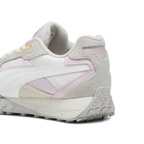 Image of PUMA Unisex-Adults Blktop Rider Grape Mist-White Sneakers, 10UK, (39272519)