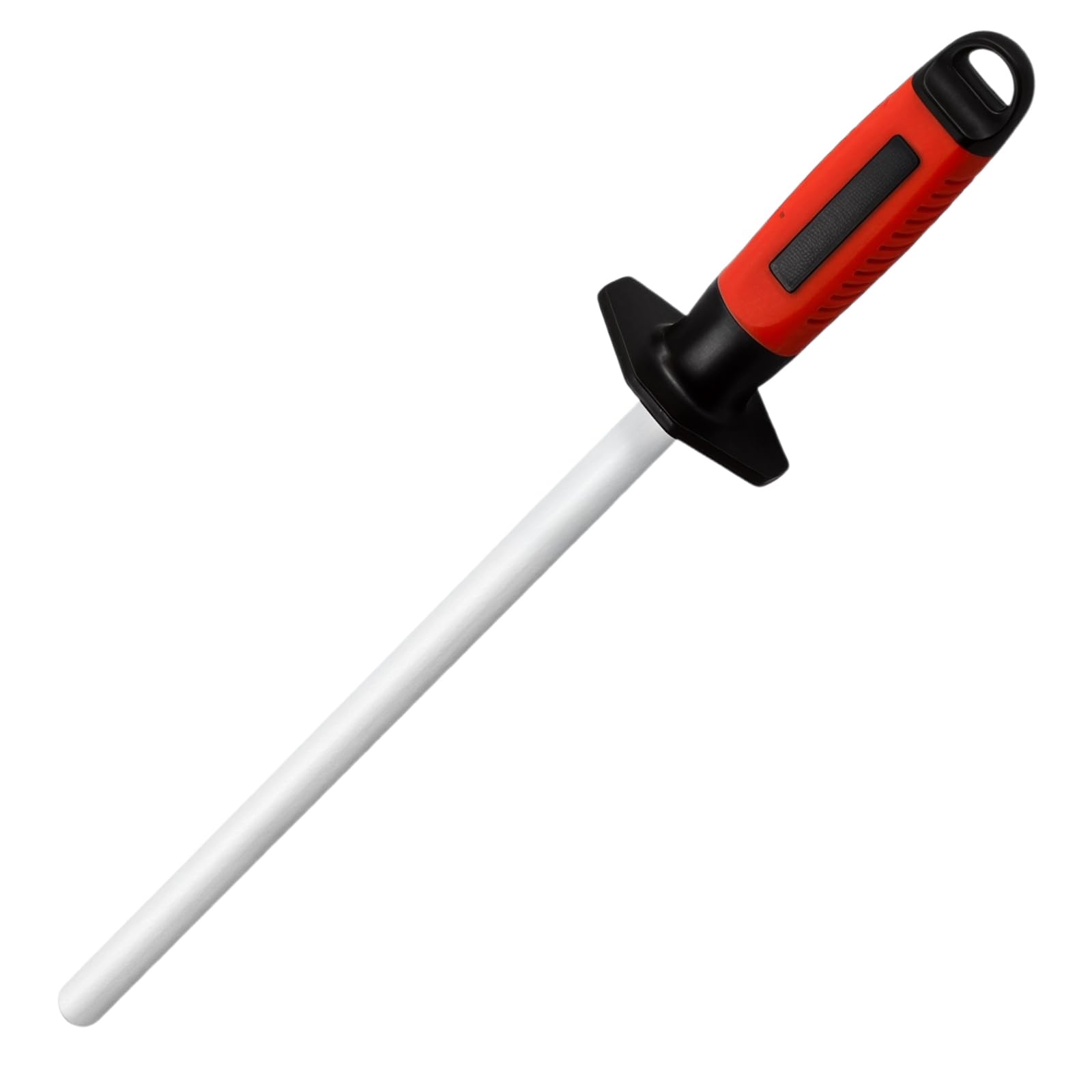Professioneller Keramik-Schärfstab (Körnung 400/1000) Küchenmesser-Schärfstab 39cm aus feiner Keramik hergestellt Diamant Wetzstab Messerschärfer für Grob- / Feinhonen (44 cm)