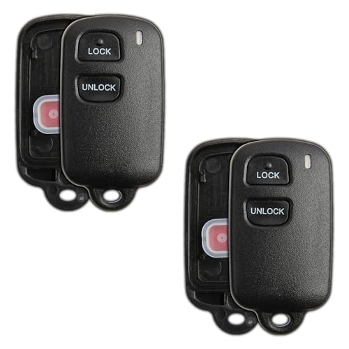 Llave Toyota Tundra Tacoma rota Solución con carcasas de repuesto 2 botones ELVATDD de recambio