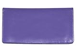 ILI Checkbook Cover 7406 (One Size, Purple)