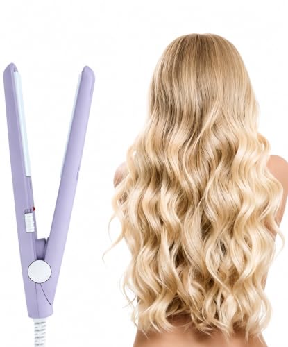 Image of Three Guys Hair Straightener with Ceramic Coated Plates, Fast Heating, for Women, Multicolor