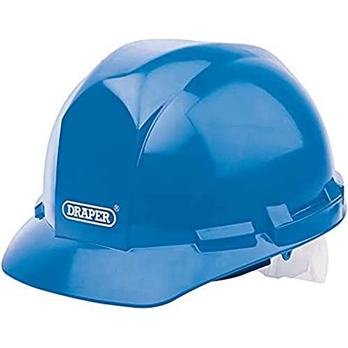 Casco de seguridad azul Draper Tools 51140 ideal para proyectos de reforma y construcción 2