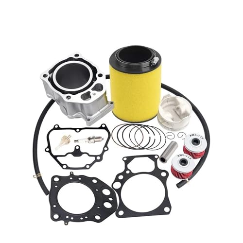 Pistón y cilindro de moto TRX420 para solucionar humo y pérdida de fuerza