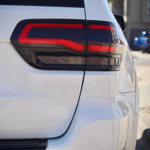 ECOTRIC For 2014-2020 Jeep Grand Cherokee Gloss Black Tail Light Lamp Cover Trim Bezel - Replace For 68220970AA 68220968AA 68219812AA 68219813AA by ECOTRIC - Image 9