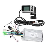 Aplicación: Este controlador sin escobillas sin escobillas de 500 W, pantalla LCD universal de 36 V / 48 V, compatible con manillares de 22,5 mm / 0,9 pulgadas. Satisfacer sus diferentes necesidades.