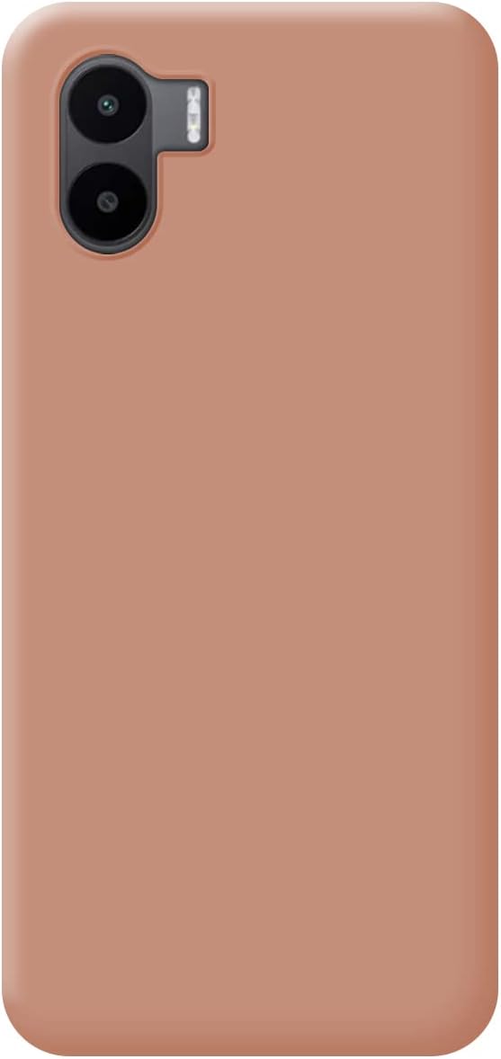 Tumundosmartphone Ultra Soft Liquid Silicone Case for Xiaomi Redmi A2 Pink