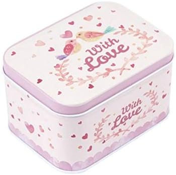 105X77X64mm candy jewelry biscuit storage metal box container case gift tin box - (Color: 05)