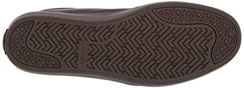 Image of Globe mens Gs Chukka Skate Shoe, Black Leather /Chocolate, 10.5 US