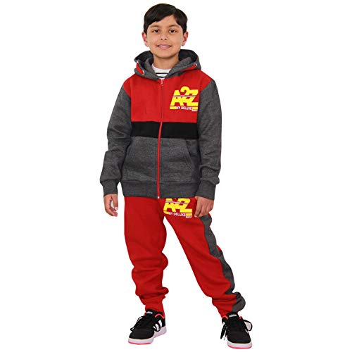 Survêtement enfant A2Z NY bicolore noir et gris pour le sport et loisirs