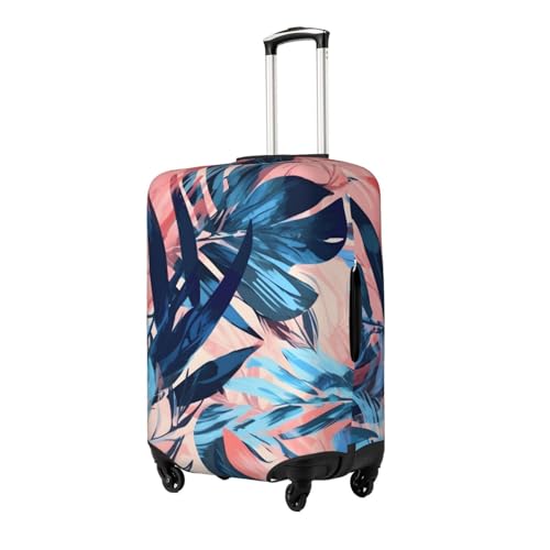 Tropical Leaf Luggage Cover Elastic Suitcase Protector Ftis 22-24 Inch Suitcase Cover for Luggage2