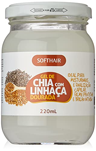 Gel de Chia com Linhaça SoftHair - 220ml, Soft Hair
