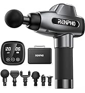 renpho massagegerät vibration handmassagegerät RENPHO Massagegerät, Handmassagegerät mit Wärmefunktion,  Tiefengewebe-Perkussions Rückenmassagegerät 5 Geschwindigkeiten & 3 Modi,  Ideal für Nacken, Schulter, Beine, Füße, Waden, Muskelverspannungen :  Amazon.de: Drogerie & Körperpflege