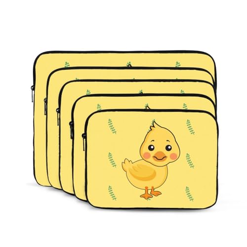 Cartoon Duck Laptop Sleeve Case 17 Inch Suitable For Notebook Computer Tablet Traveling Carrying Simple Case2