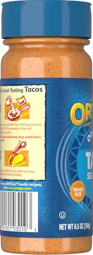 Image of Ortega Seasoning Mix, Taco Seasoning, 6.5 Ounce