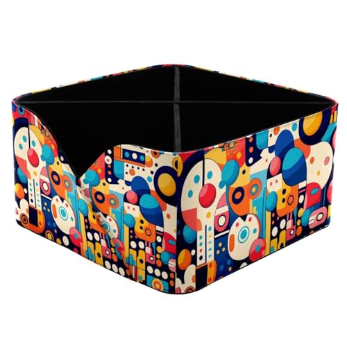 Porte-stylos et rangement papeterie grand format motif géométrique