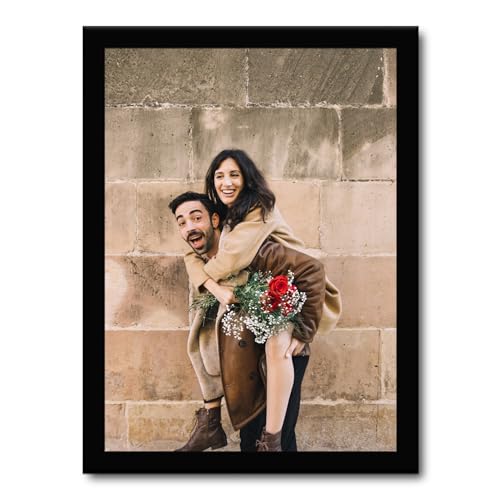Image of JABSY customized photo frame A4 Size | Personalized Frames for Wall Decor | Photo Frame with Photo | Family Picture Frame | Wedding Gift | Wall frame photo