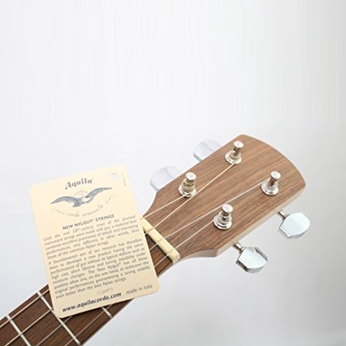 UKULELE BARITONO MADE IN EUROPE TAVOLA ABETE MASSELLO FONDO FASCE NOCE TASTIERA IN PALISSANDRO