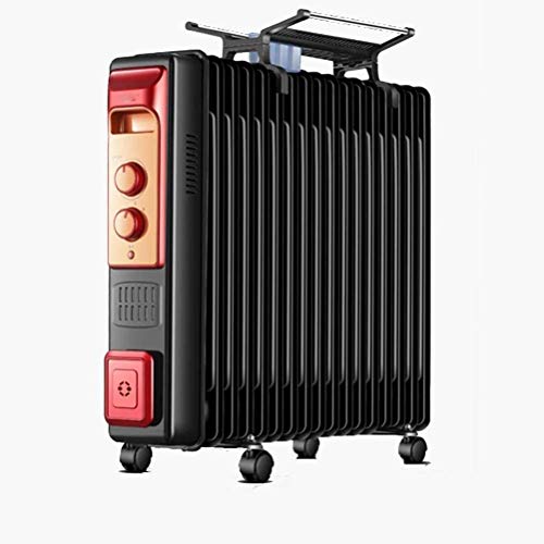Tragbare sichere Heizung Radiator Heater Heizpilze Gewächshaus Heizungen 2500W Tragbarer Raumheizkörper mit justierbarem Thermostat,