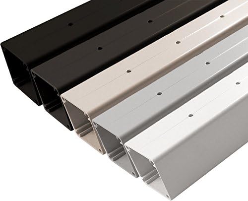 Aluminum Deck Mount Predrilled Intermediate Post with 13 Holes, 42 Inch Tall (Cut to Height) for Cable Railing Deck (Powder Coat Natural)