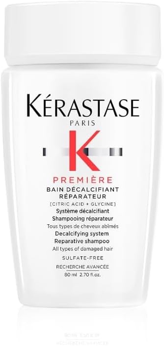 Premiere Sulfate-Free Hair Repair Shampoo - For All Damaged Hair Types, Strengthens & Smoothes, With Citric Acid, Removes Buildup & Decalcifies