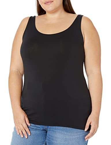 Daily Ritual Women's Jersey Tank Top, Black, X-Small
