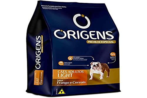 Ração Origens para Cães sabor Frango e Cereais Light - 10,1kg