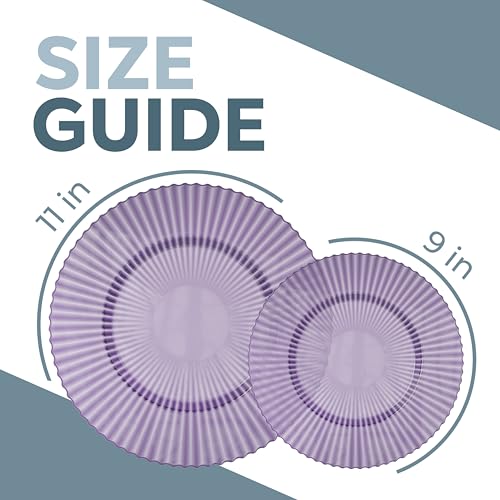 Exquisite 40 Piece Plastic Disposable Plates Set For 20 view 3