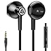 LUDOS SPECTA Auricolari In-Ear Cuffie, Cuffiette con Filo e Microfono, Universale per Chiamate Cristalline, Bassi Potenti Sound-Dynamic, per iPhone, iPad, Apple, Samsung, Huawei, Xiaomi, Sony, Gaming
